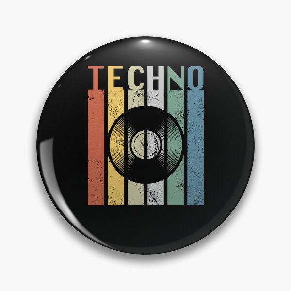 Item preview, Techno Vintage Style T Shirt, EDM Shirt, Graphic Tees Vintage, Techno Music Shirt, Groovy Shirt, Groovy Retro Shirt, Techno and Vinyl Shirt designed and sold by Ricardo Landeros.