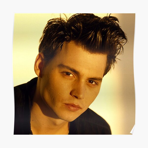 Young Johnny Depp Posters Redbubble