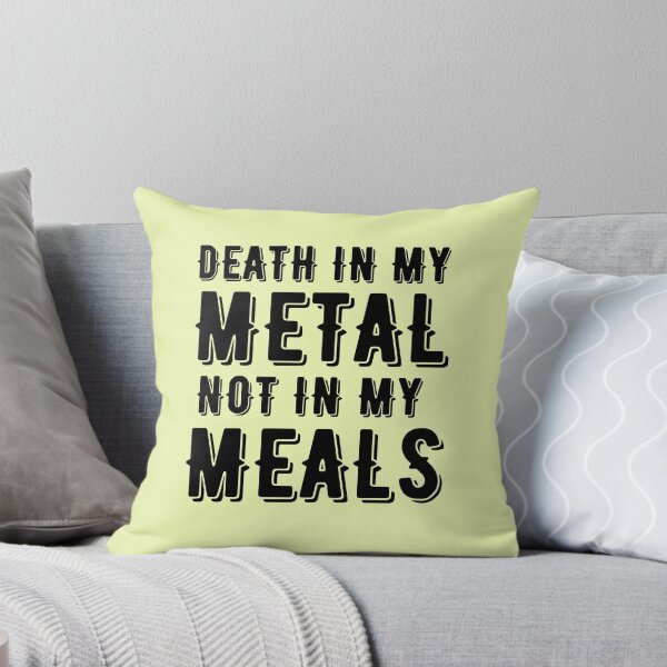 Item preview, Death In My Metal Not In My Meals For Vegan Music Lovers And Vegetarians On World Vegetarian Day designed and sold by Funwithmusic.