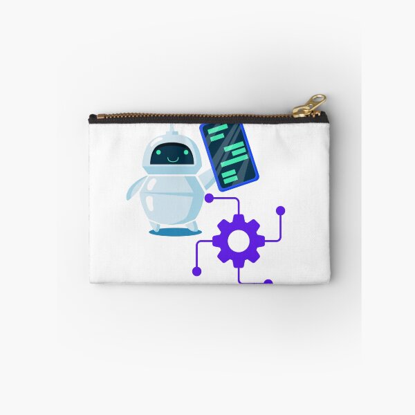 Item preview, Blue mechanics robot designed and sold by Himarooma.