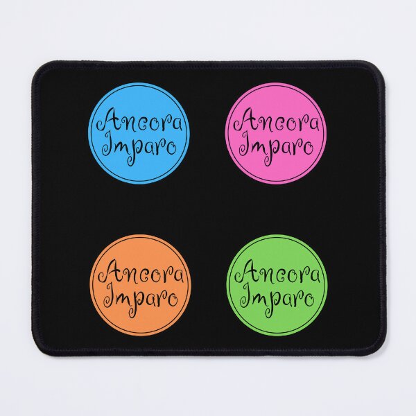 Item preview, Ancora Imparo - I Am Still Learning - Italian Sayings - Michelangelo Quotes designed and sold by JourneyCreative.