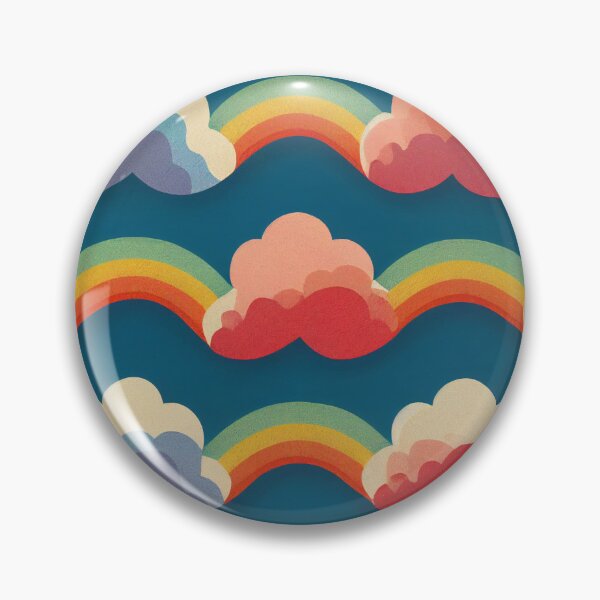 Artikelvorschau, Regenbogenwolken nahtloses Muster entworfen und verkauft von JeffLarose.