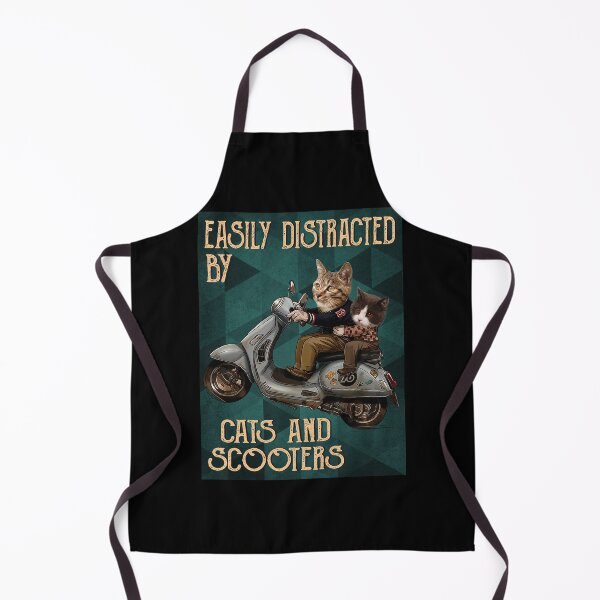 Item preview, Easily Distracted By Cat And Scooters designed and sold by laibgomerj.
