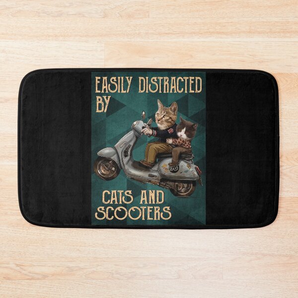 Item preview, Easily Distracted By Cat And Scooters designed and sold by laibgomerj.