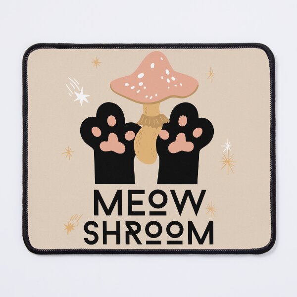 Item preview, Meow Shroom | Fun Mushroom Cat designed and sold by DevlynnDesigns.