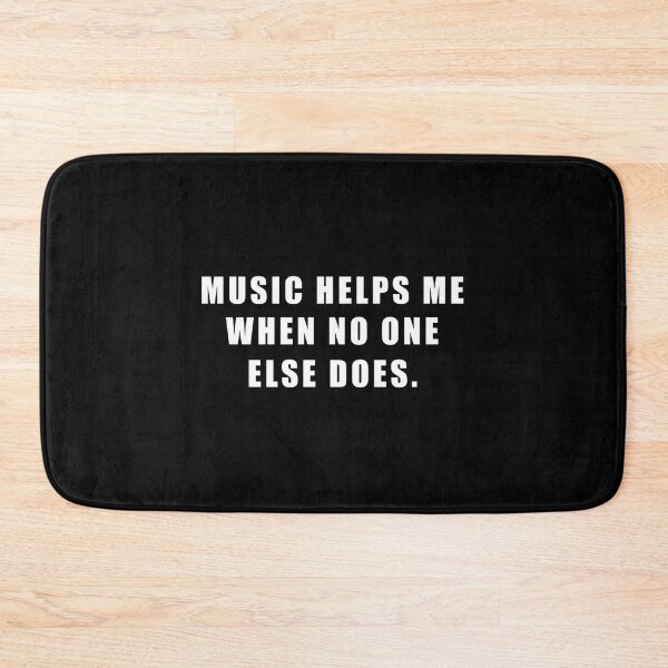 Item preview, Music Helps Me When No One Else Does Racerback Tank Top designed and sold by mchughbesenh.