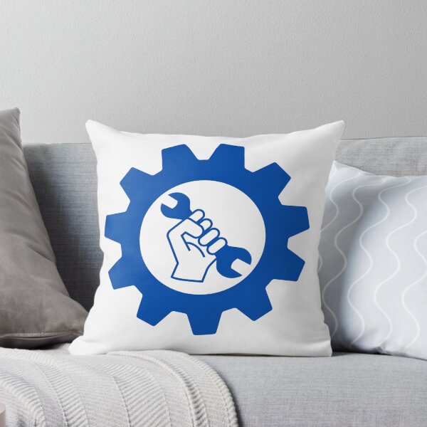 Item preview, Blue mechanics logo designed and sold by Himarooma.
