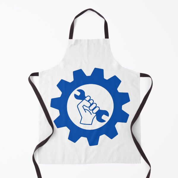 Item preview, Blue mechanics logo designed and sold by Himarooma.