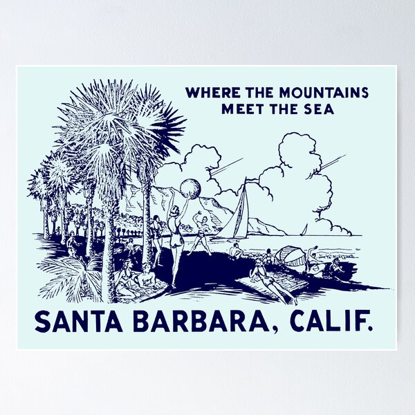 Item preview, 1950 Santa Barbara California designed and sold by historicimage.