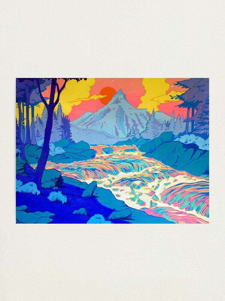 Alternate view of River Photographic Print