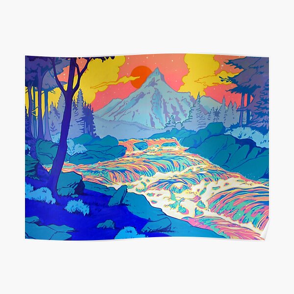 rivière Poster
