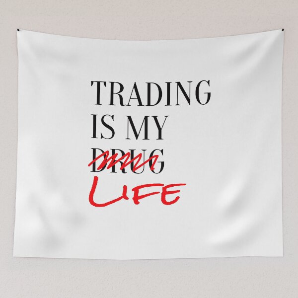 Artikelvorschau, Trading ist meine Droge, nein, mein Leben entworfen und verkauft von GraphseoBourse.