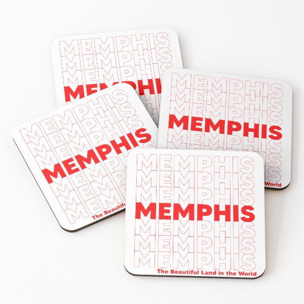 Item preview, Memphis Memphis Memphis Memphis - The beautiful land in the world red designed and sold by awsomehog1.