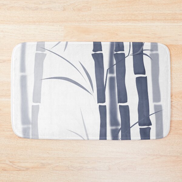 Item preview, Bamboo . Blue and white .  designed and sold by fuzzyfox.