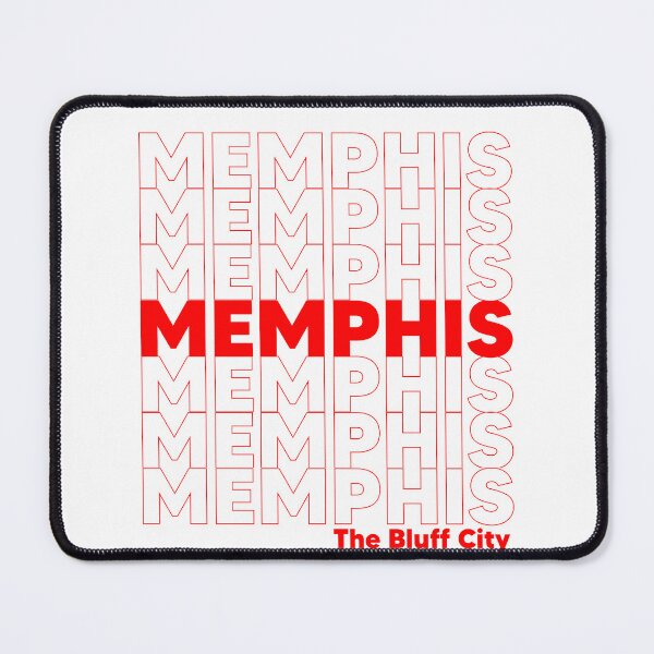 Item preview, Memphis Memphis Memphis Memphis - The bluff city red designed and sold by awsomehog1.