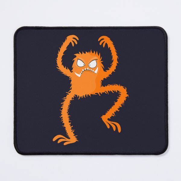 Item preview, Orange monster cute bigfoot monster designed and sold by cutenevil.