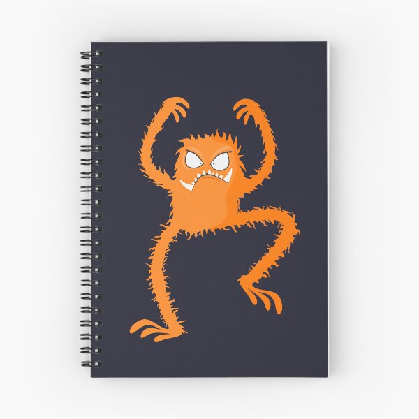 Item preview, Orange monster cute bigfoot monster designed and sold by cutenevil.