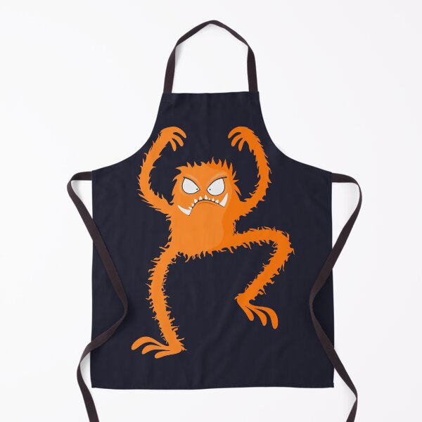 Item preview, Orange monster cute bigfoot monster designed and sold by cutenevil.