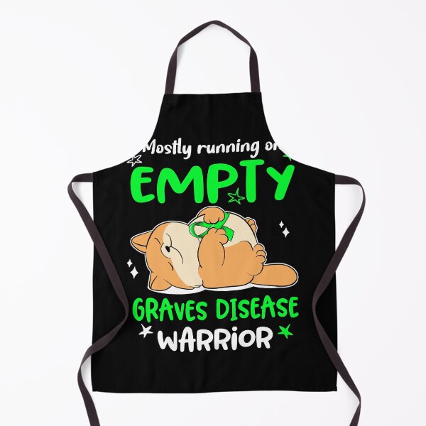 Item preview, Mostly running on Empty Graves Disease Warrior designed and sold by ElizabethS809.