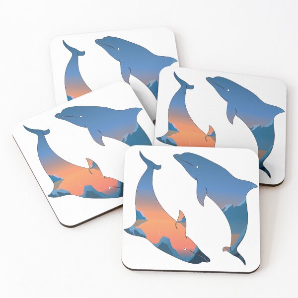 Item preview, Dolphin Sunset designed and sold by damonasplace.