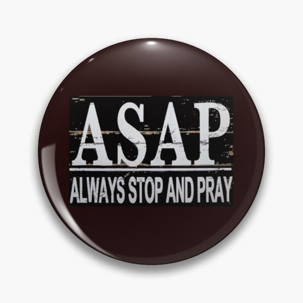 Item preview, Always Stop And Pray designed and sold by Rowena Jones.
