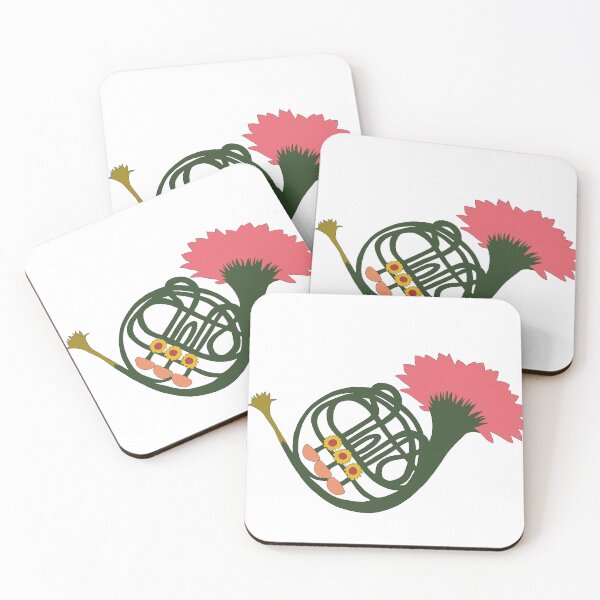 Item preview, French Horn Flowers designed and sold by mistyreneelove.