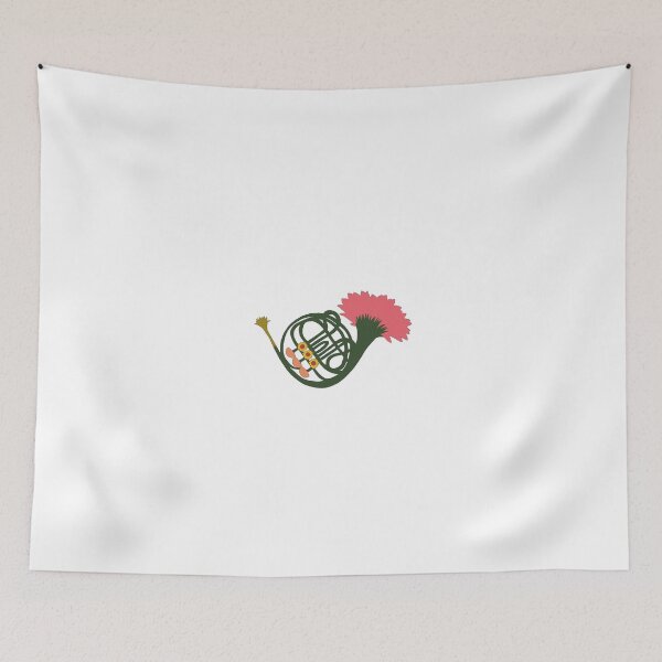 Item preview, French Horn Flowers designed and sold by mistyreneelove.