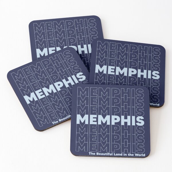 Item preview, Memphis Memphis Memphis Memphis - The beautiful land in the world Beale Blue designed and sold by awsomehog1.