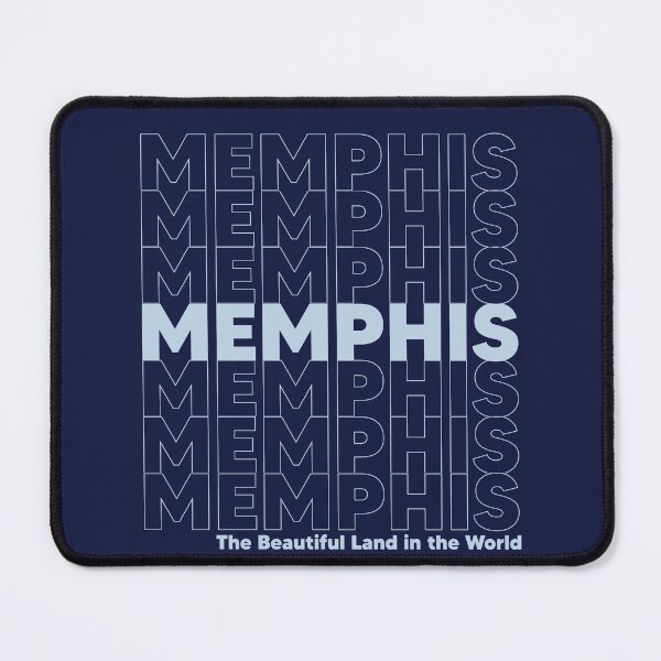 Item preview, Memphis Memphis Memphis Memphis - The beautiful land in the world Beale Blue designed and sold by awsomehog1.