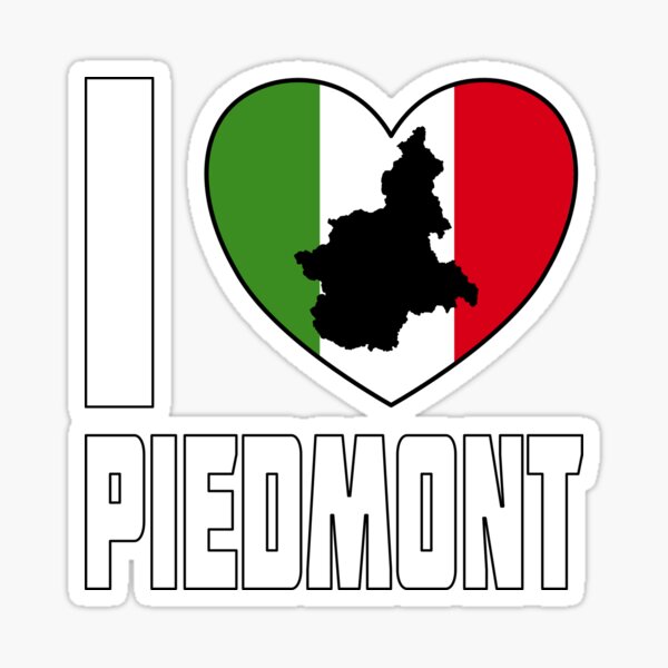 Item preview, I Love Piedmont - I Heart Piedmont Italy designed and sold by molamode.