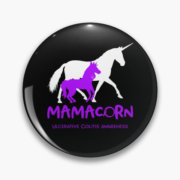 Item preview, Ulcerative Colitis Awareness Mama Unicorn Mamacorn Support Ulcerative Colitis Warrior  designed and sold by RunningShop.