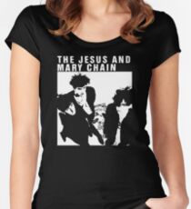 The Jesus and Mary Chain band Women's Fitted Scoop T-Shirt