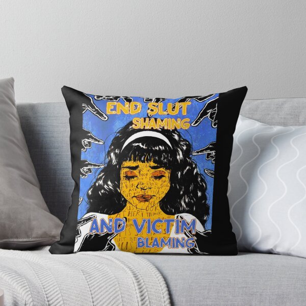 Item preview, End Slut Shaming And Victim Blaming designed and sold by sivyerrisong.
