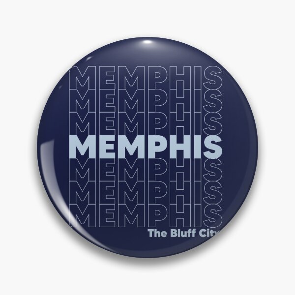 Item preview, Memphis Memphis Memphis Memphis - The bluff city beale blue designed and sold by awsomehog1.