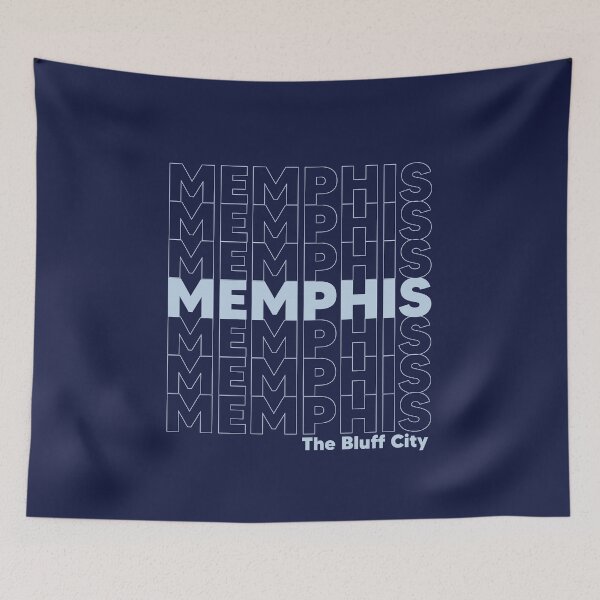 Item preview, Memphis Memphis Memphis Memphis - The bluff city beale blue designed and sold by awsomehog1.