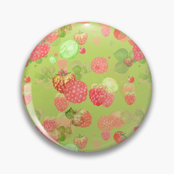 Item preview, Sage Green Kitchen Raspberry Pattern designed and sold by Draculaura2009.