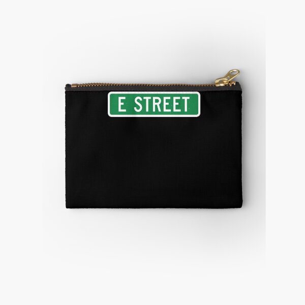 Item preview, E street, vintage street sign (color version) tri blend designed and sold by SharonHolloway1.