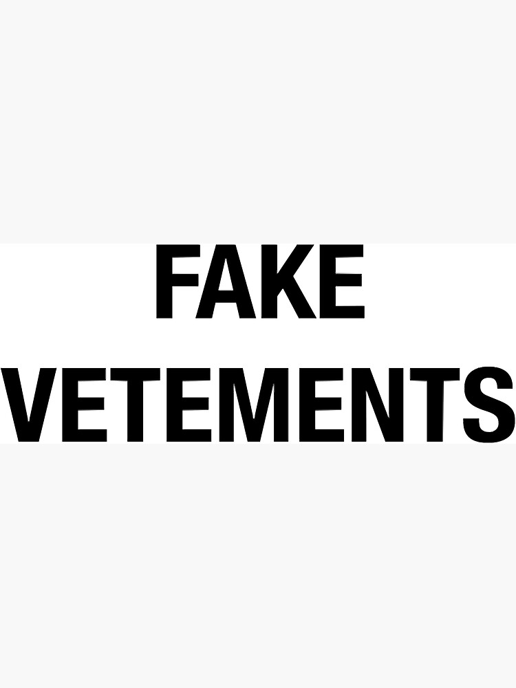 Fake Vetements | Magnet