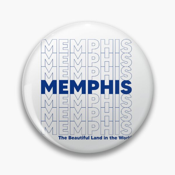 Item preview, Memphis Memphis Memphis Memphis - The beautiful land in the world tiger blue designed and sold by awsomehog1.
