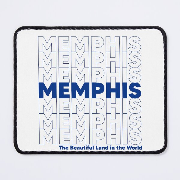 Item preview, Memphis Memphis Memphis Memphis - The beautiful land in the world tiger blue designed and sold by awsomehog1.