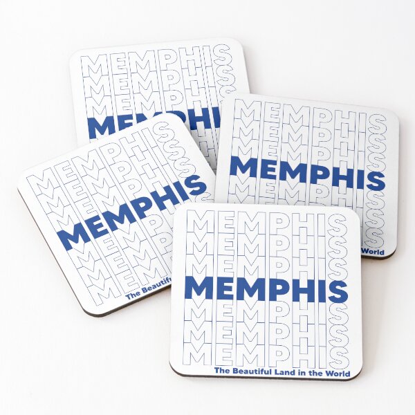 Item preview, Memphis Memphis Memphis Memphis - The beautiful land in the world tiger blue designed and sold by awsomehog1.
