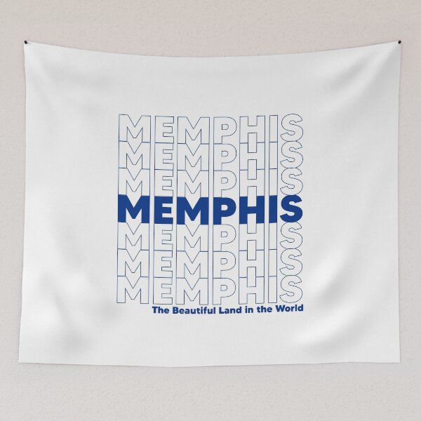 Artikelvorschau, Memphis Memphis Memphis Memphis - Das schöne Land im Welttigerblau entworfen und verkauft von awsomehog1.