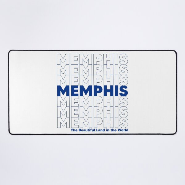 Item preview, Memphis Memphis Memphis Memphis - The beautiful land in the world tiger blue designed and sold by awsomehog1.