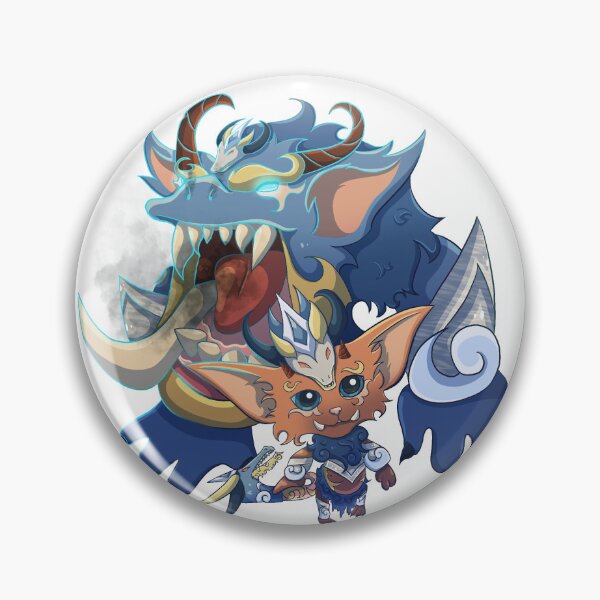 Item preview, Wrath Dragon Gnar designed and sold by ankorei.