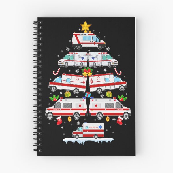 Item preview, Ambulance Christmas Tree AMR Funny EMS EMT Paramedic Sweatshirt designed and sold by AnhornBlaz.