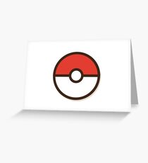 Pokeball Greeting Card