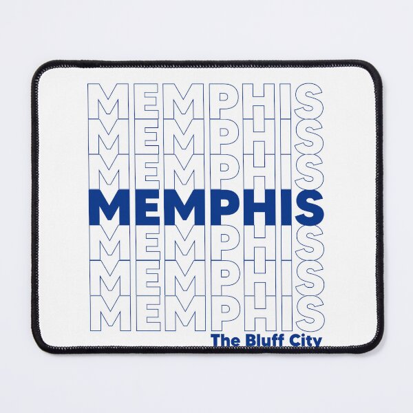 Item preview, Memphis Memphis Memphis Memphis - The bluff city tiger blue designed and sold by awsomehog1.