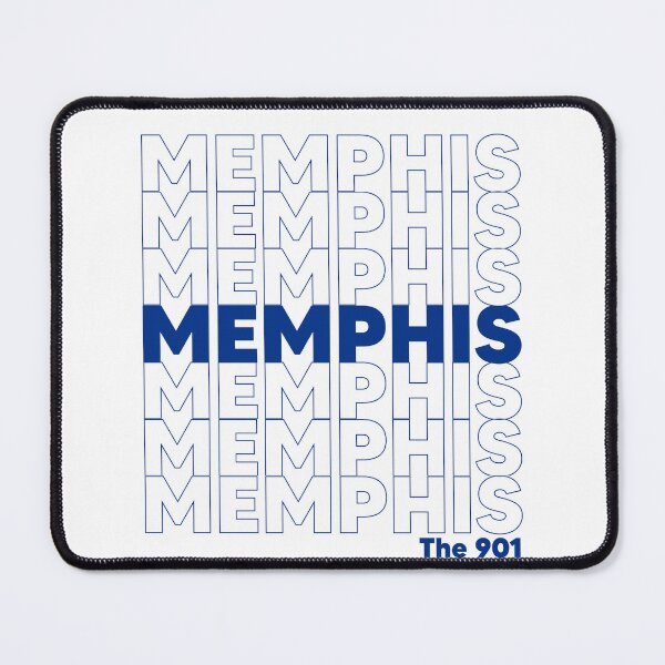Item preview, Memphis Memphis Memphis Memphis - 901 tiger blue designed and sold by awsomehog1.