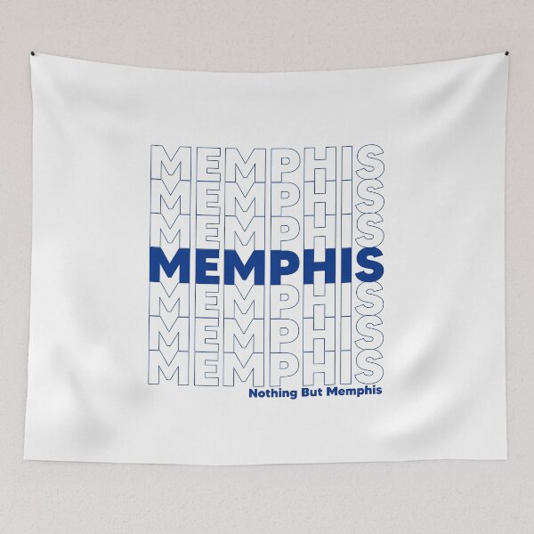 Item preview, Memphis Memphis Memphis Memphis - Nothing but Memphis tiger blue designed and sold by awsomehog1.