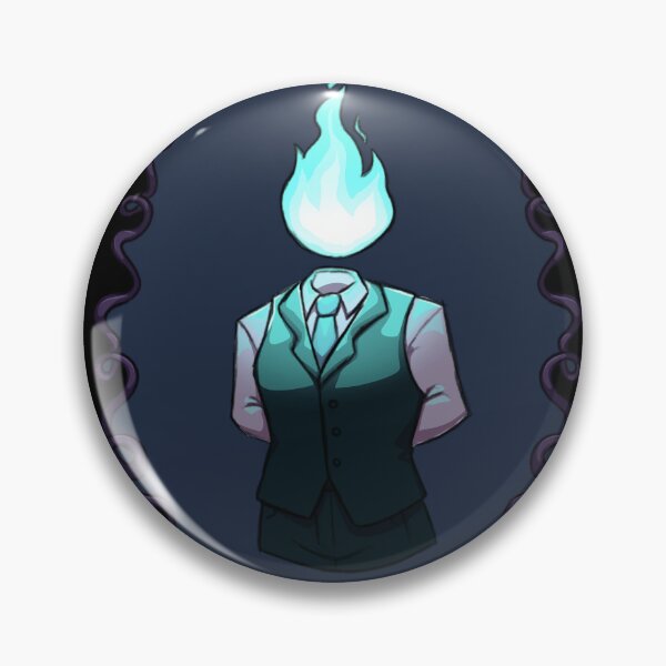 Item preview, Flaming Head  designed and sold by DoesArtAndStuff.
